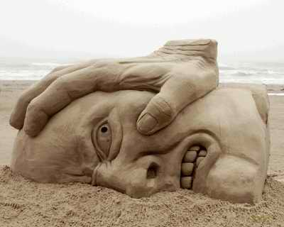 Anger in Sand